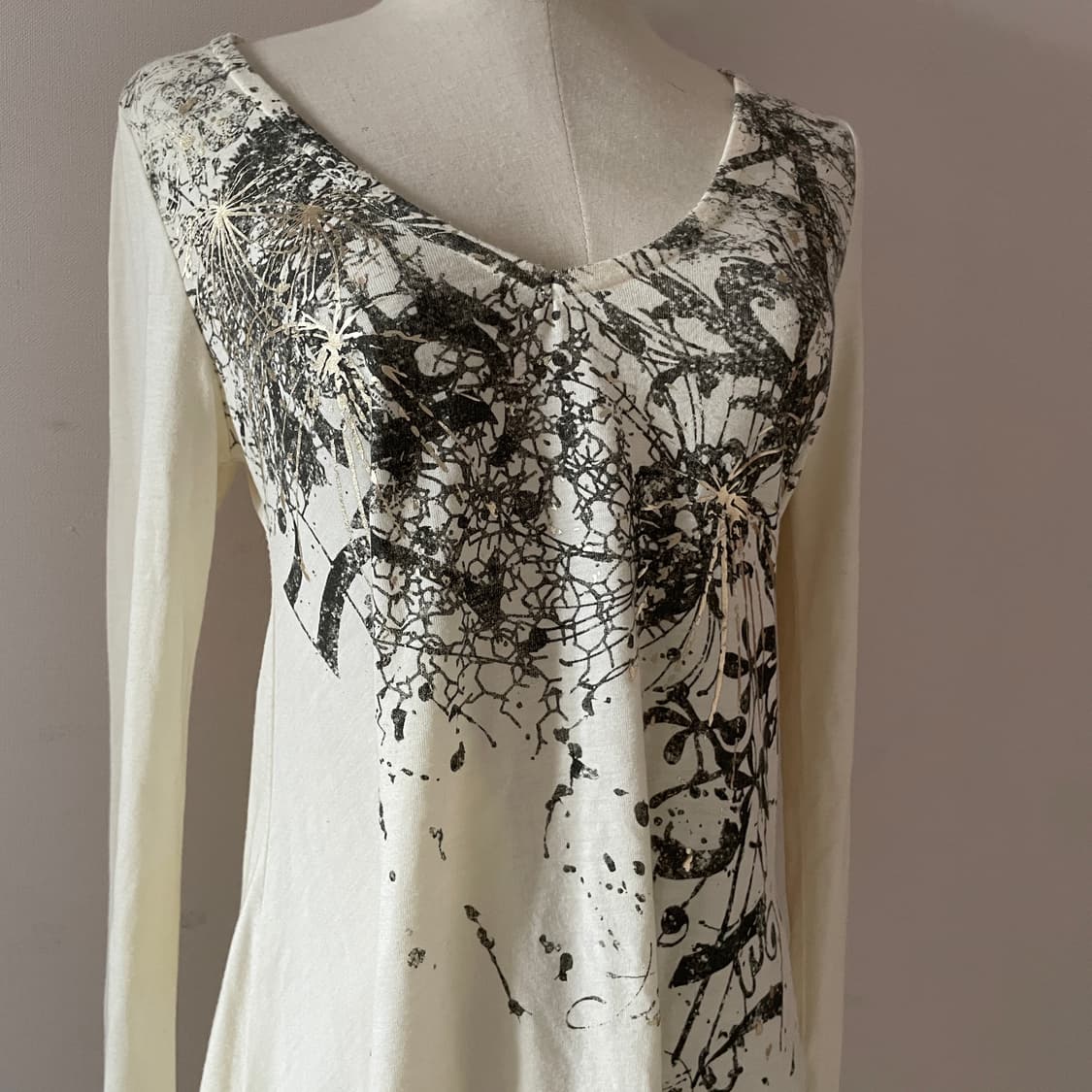 빈티지 긴팔 공겜여주 펑크 티셔츠 일본빈티지 긱시크 갸루 티셔츠 고스로리 상품이미지3