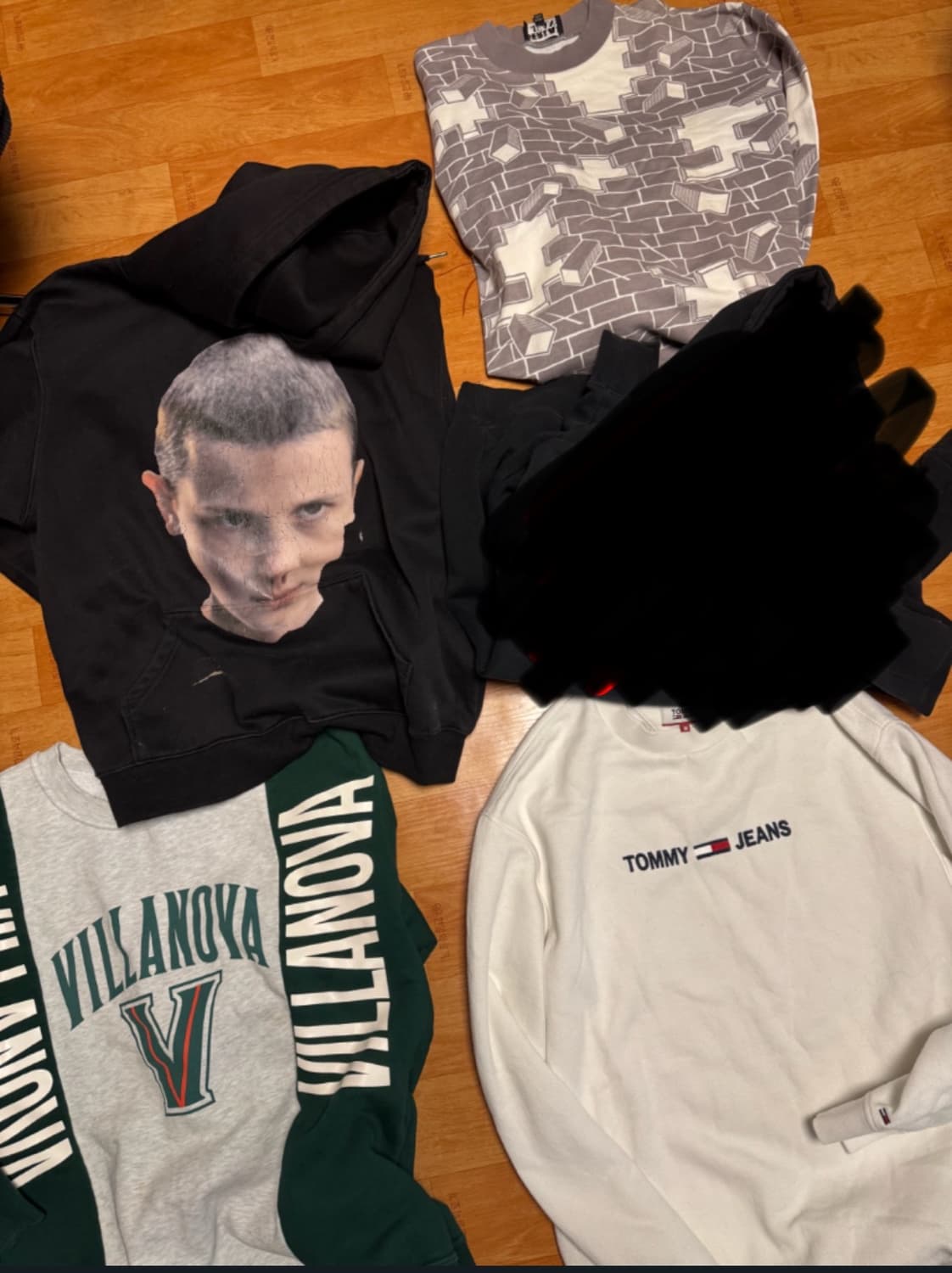 이놈어닛 겔랑진 오베이 스펙터 타미힐피거 후디 맨투맨 4개일괄 상품이미지1