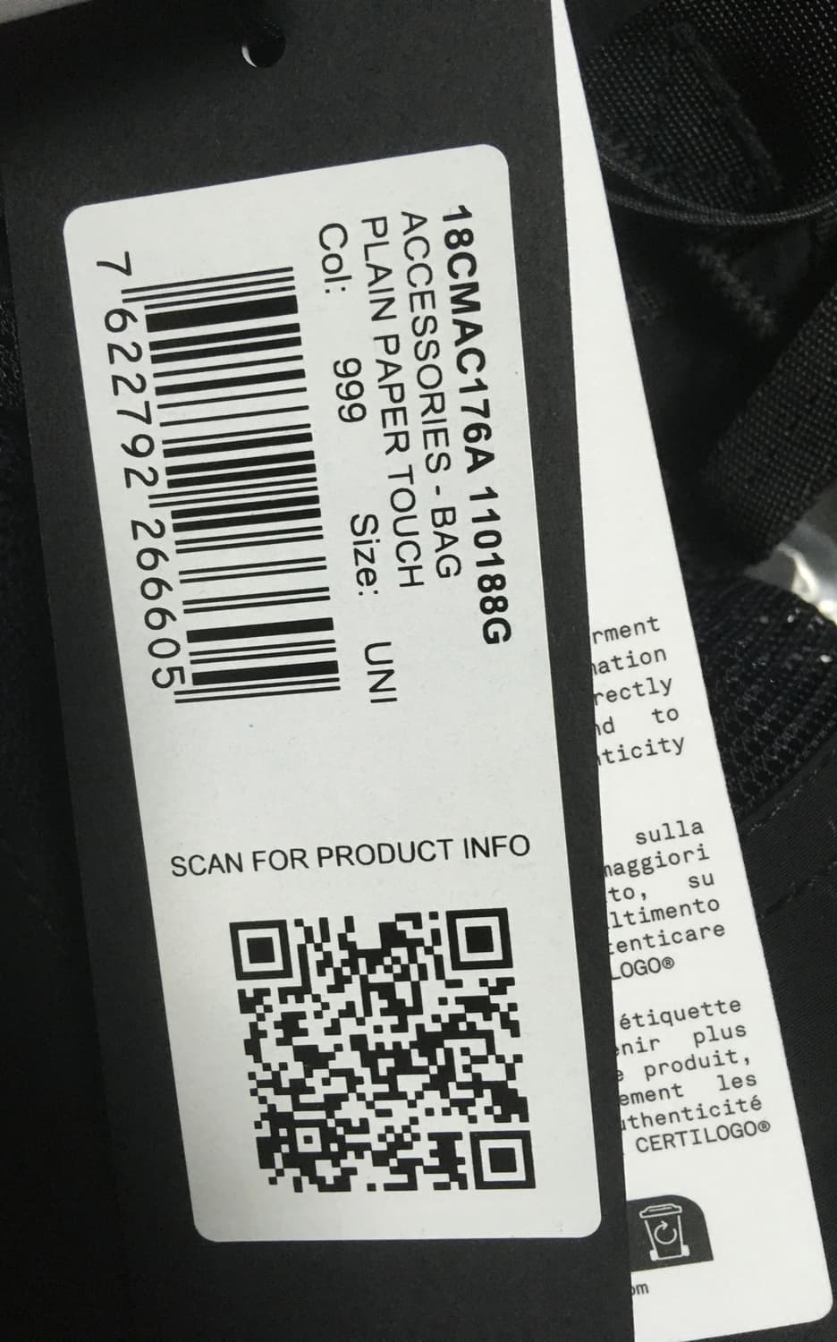 CP컴퍼니 숄더백 블랙 판매합니다  상품이미지8