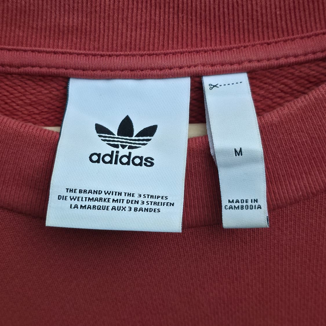 [M] 아디다스 트레포일 오버사이즈 맨투맨 상품이미지4