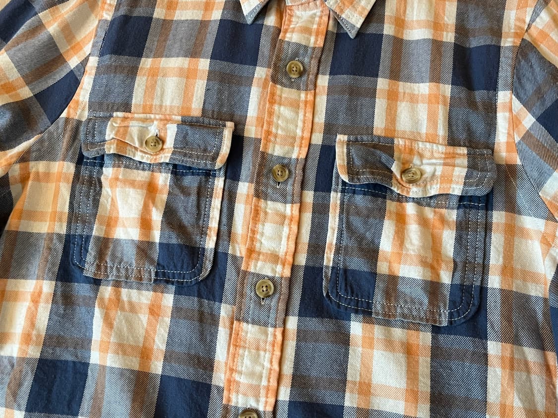 아베크롬비 체크 셔츠 L / 머슬핏 / 상태 좋음 상품이미지4