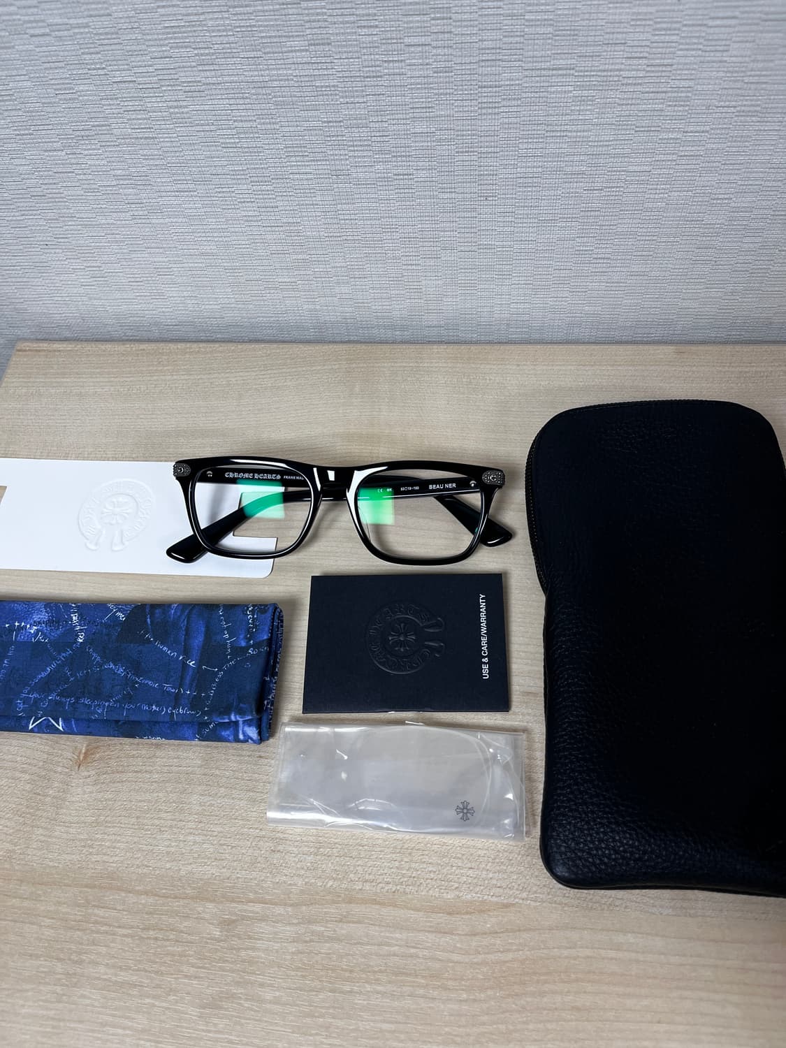 크롬하츠 뷰넬 beau ner 블랙 실버 BK컬러 상품이미지2