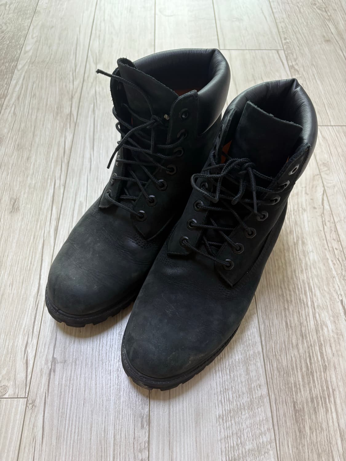 팀버랜드 프리미엄 6인치 워커 부츠 블랙 280 상품이미지1