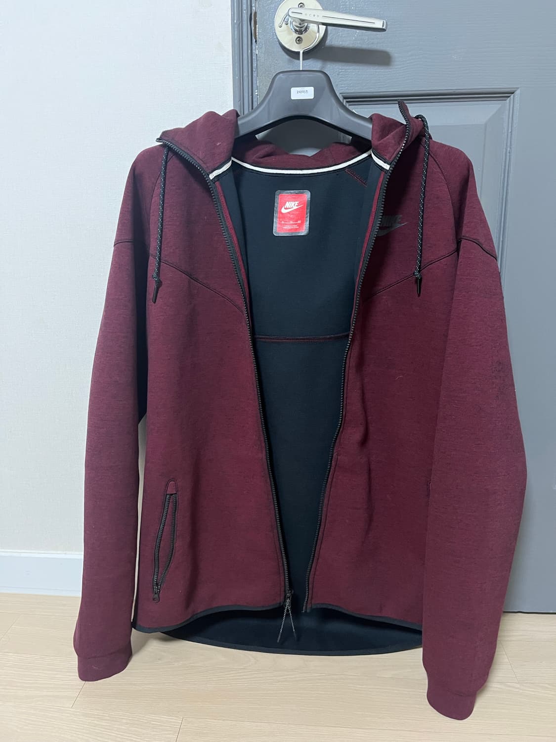 나이키 테크플리스 마룬 레드 xl 상품이미지3