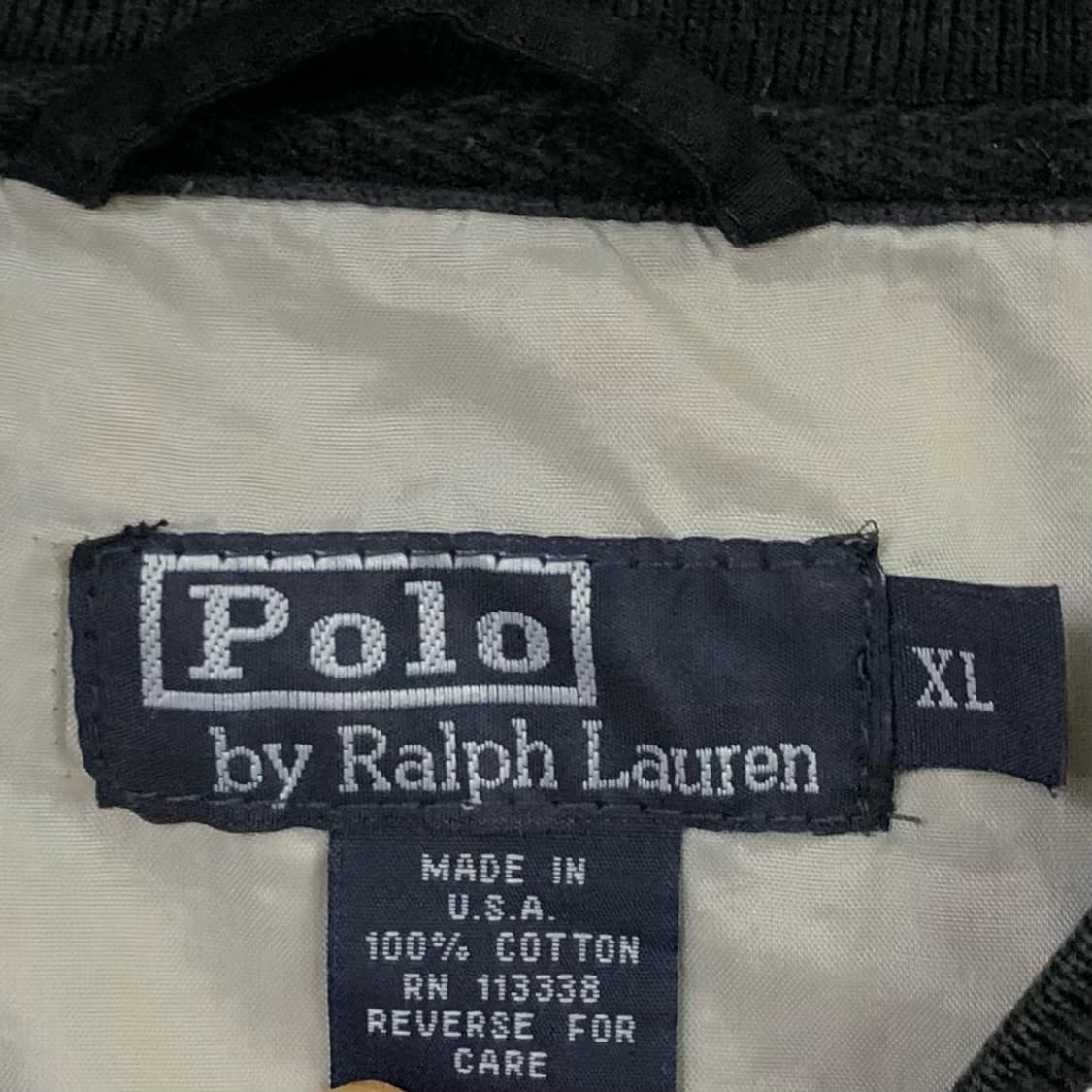 XL 폴로 블랙 웜업 상품이미지4