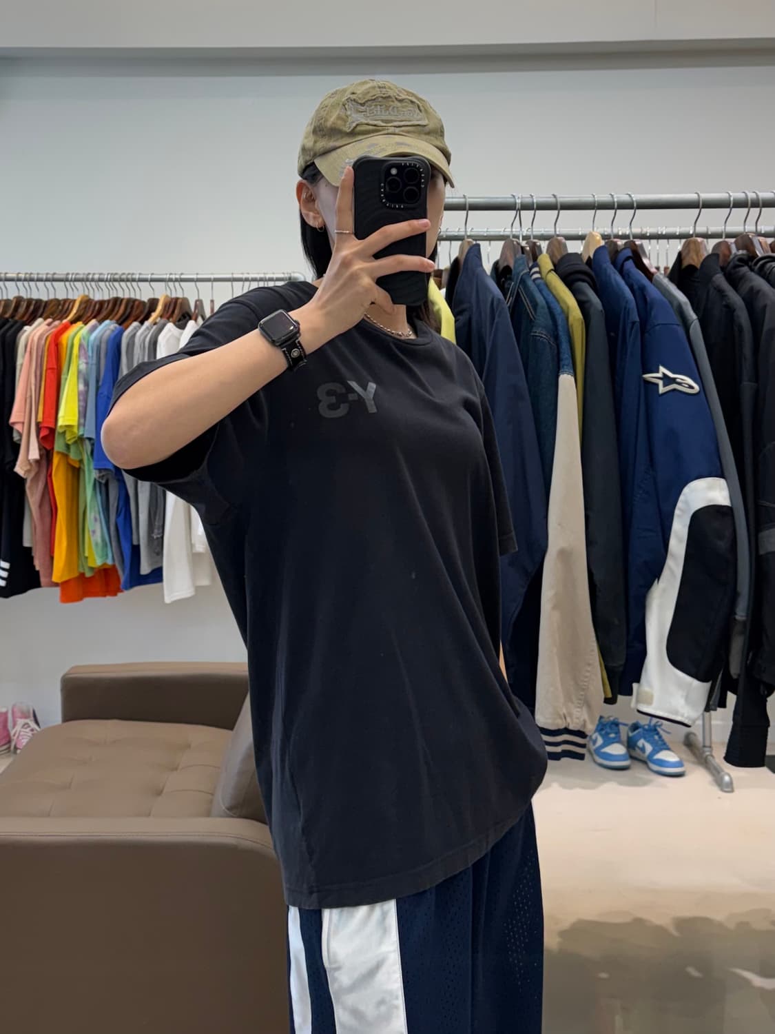 Y-3 로고 숏슬리브 티셔츠 상품이미지8