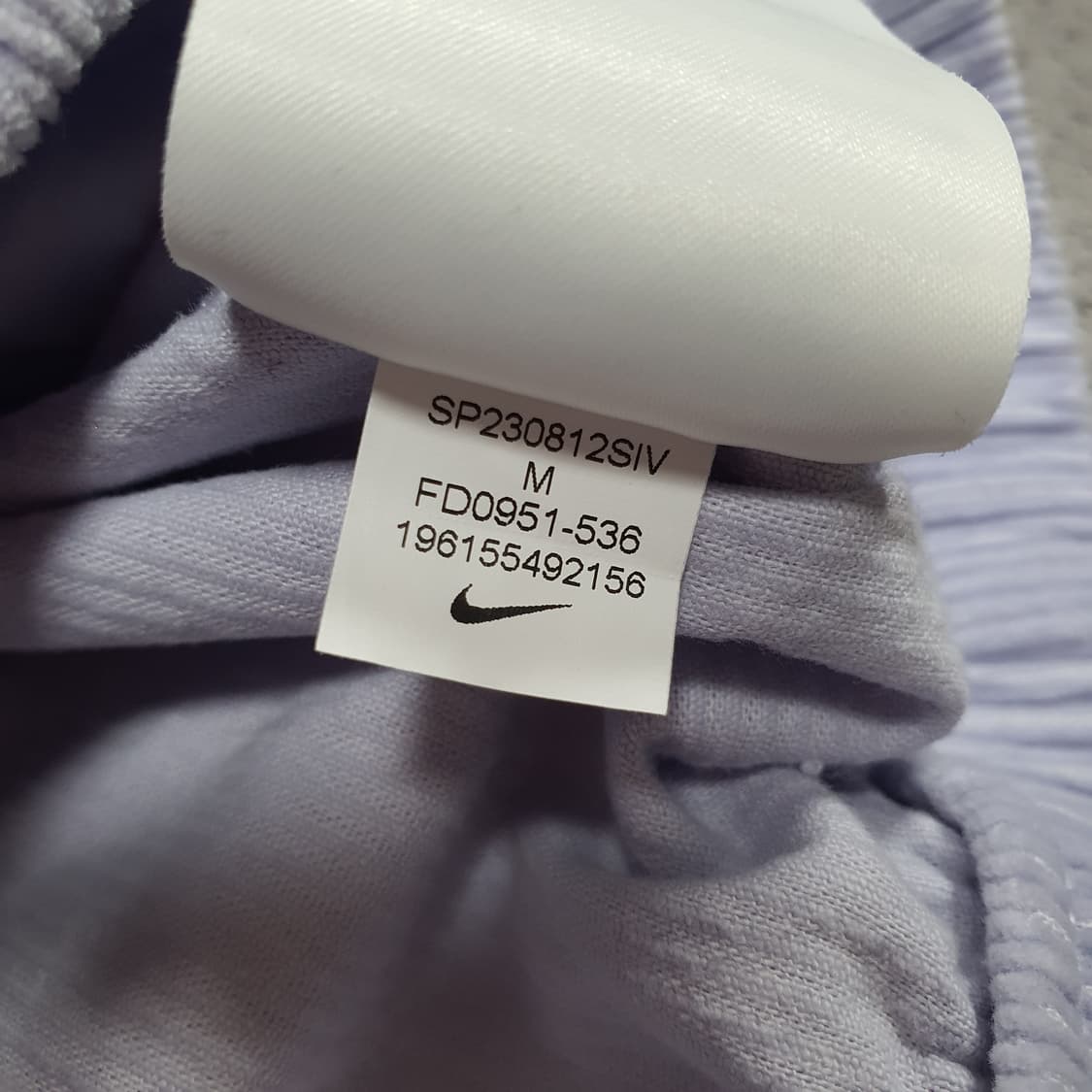 ✨ (바배) 나이키 코듀로이 플리스 집업 크롭 자켓  상품이미지5