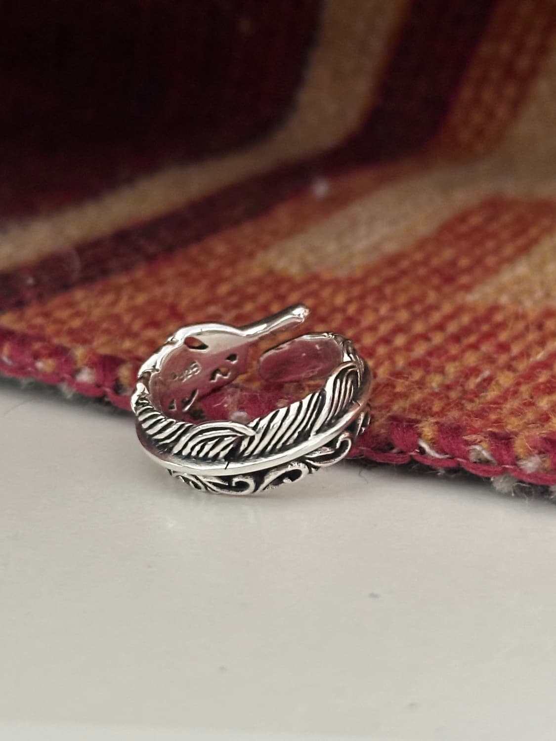Feather 925Silver Ring🪶 상품이미지2