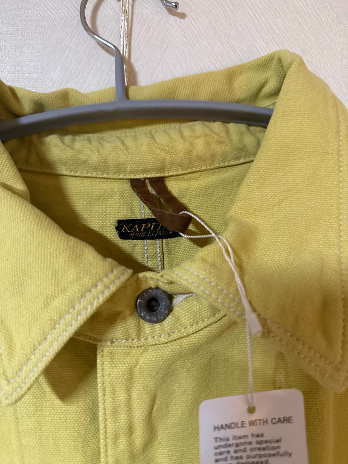 캐피탈 캔버스 캑터스 커버올 선페이드 옐로우 4사이즈  상품이미지8