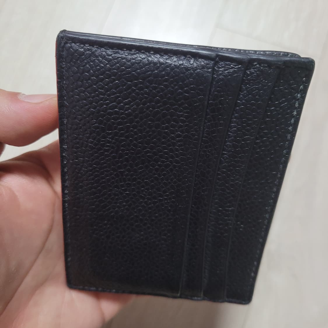 정품 톰브라운 블랙 카드지갑 상품이미지5