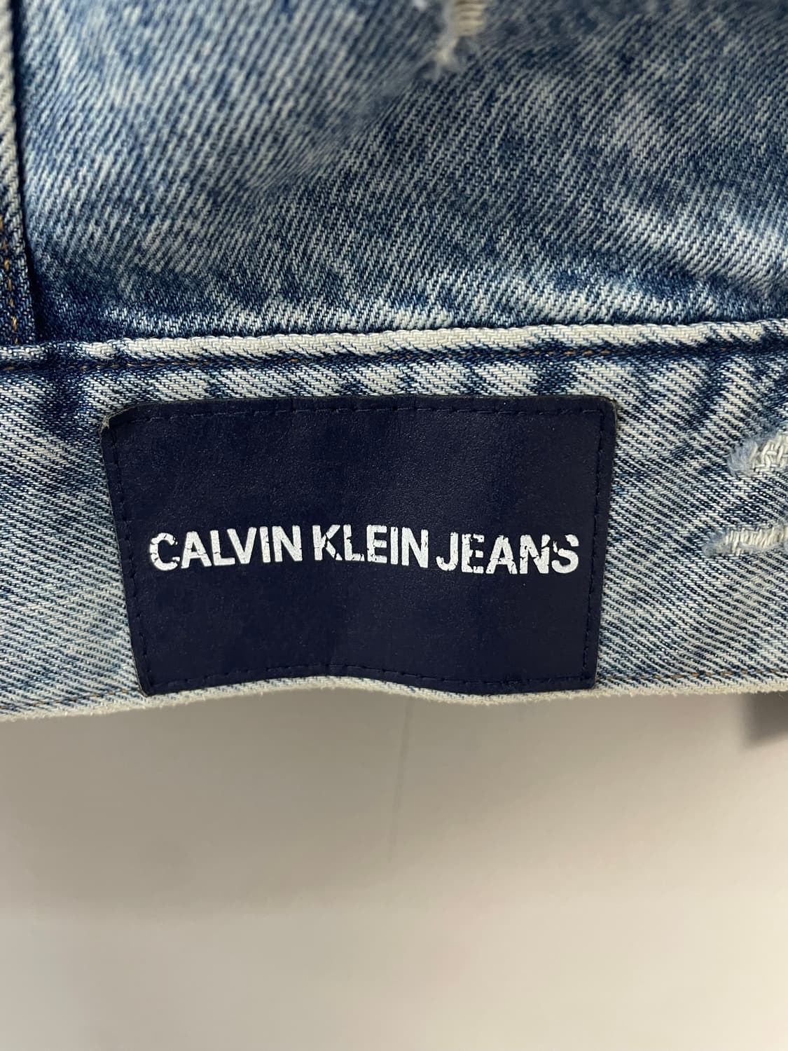 캘빈클라인 진 패치워크 디스트로이드 데님 트러커 자켓 H2200 상품이미지5