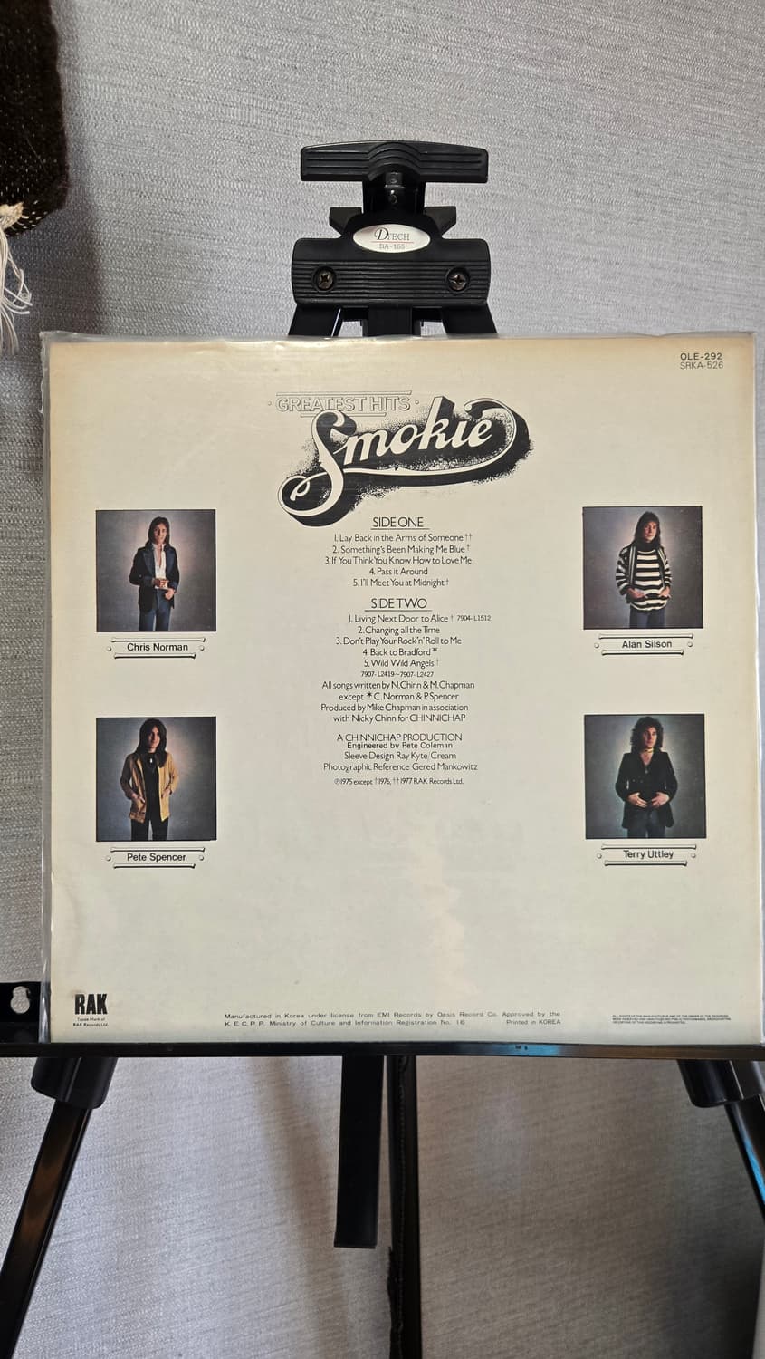 SMOKIE 스모키 /중고엘피/lp음반/lp판/레코드판  상품이미지2