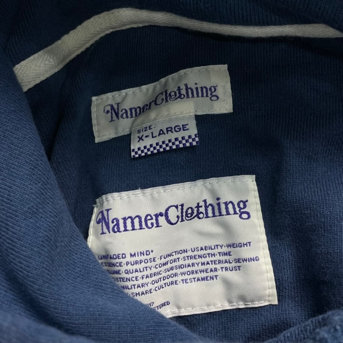 105 네이머 클로딩 BLUER 후드티  상품이미지3