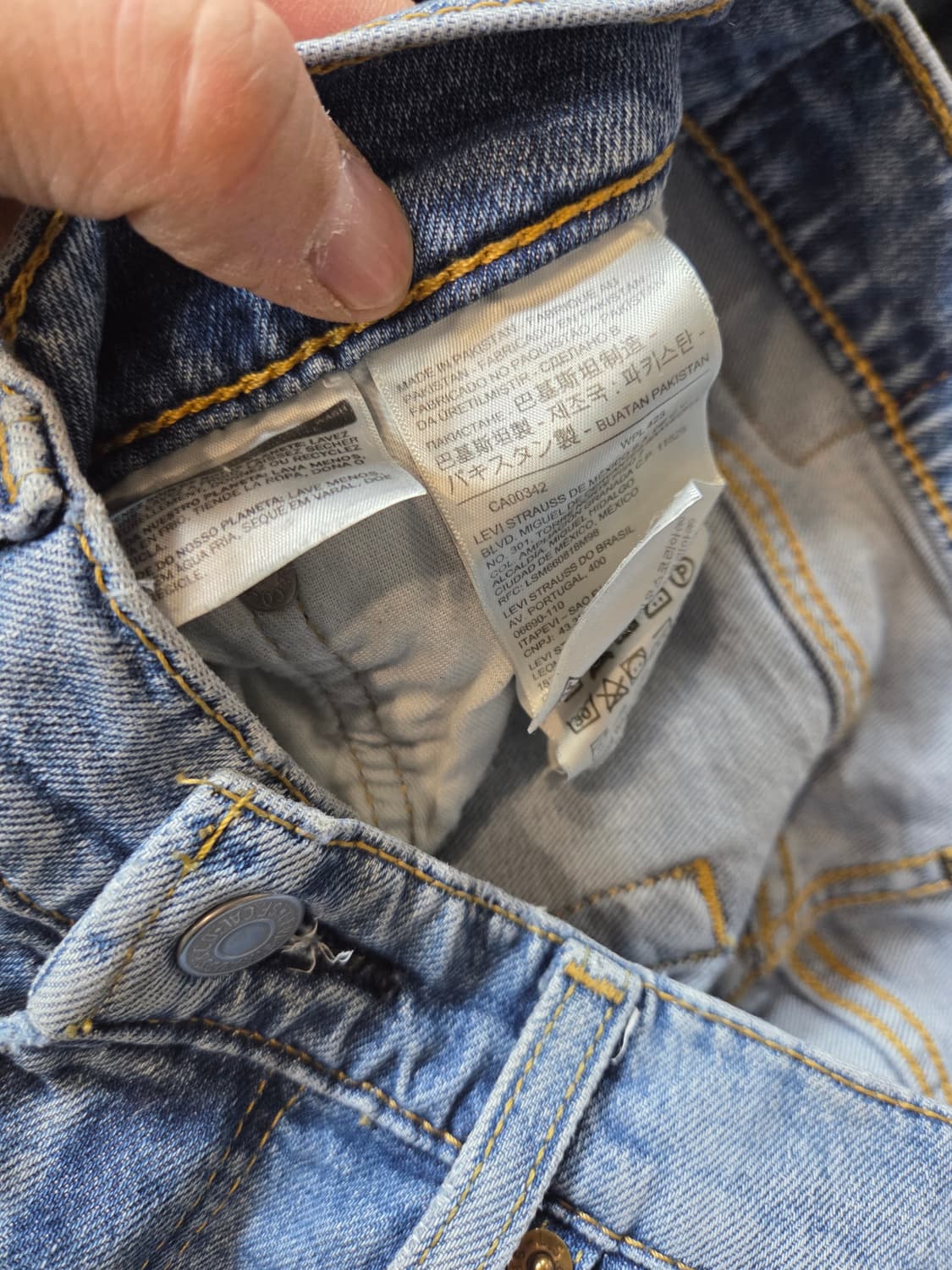 리바이스 빈티지 502 데님팬츠 32 상품이미지4