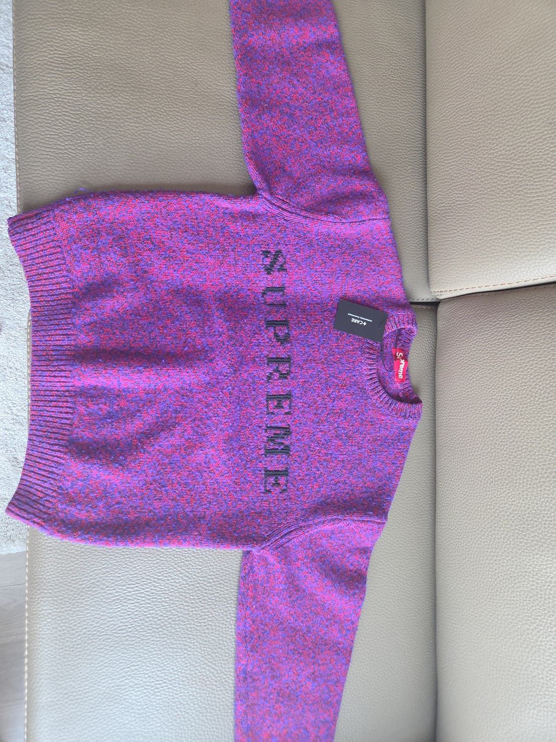 슈프림 니트 스웨터 S사이즈 (25ss) 상품이미지2