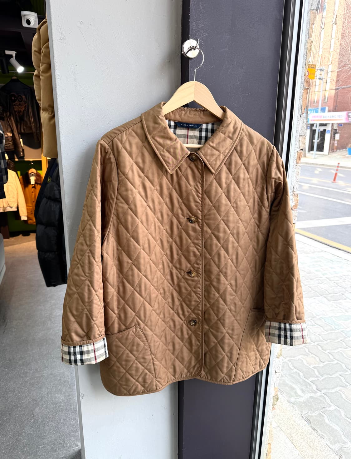 XL/ 버버리 런던 퀄팅 경량 패딩자켓 상품이미지2