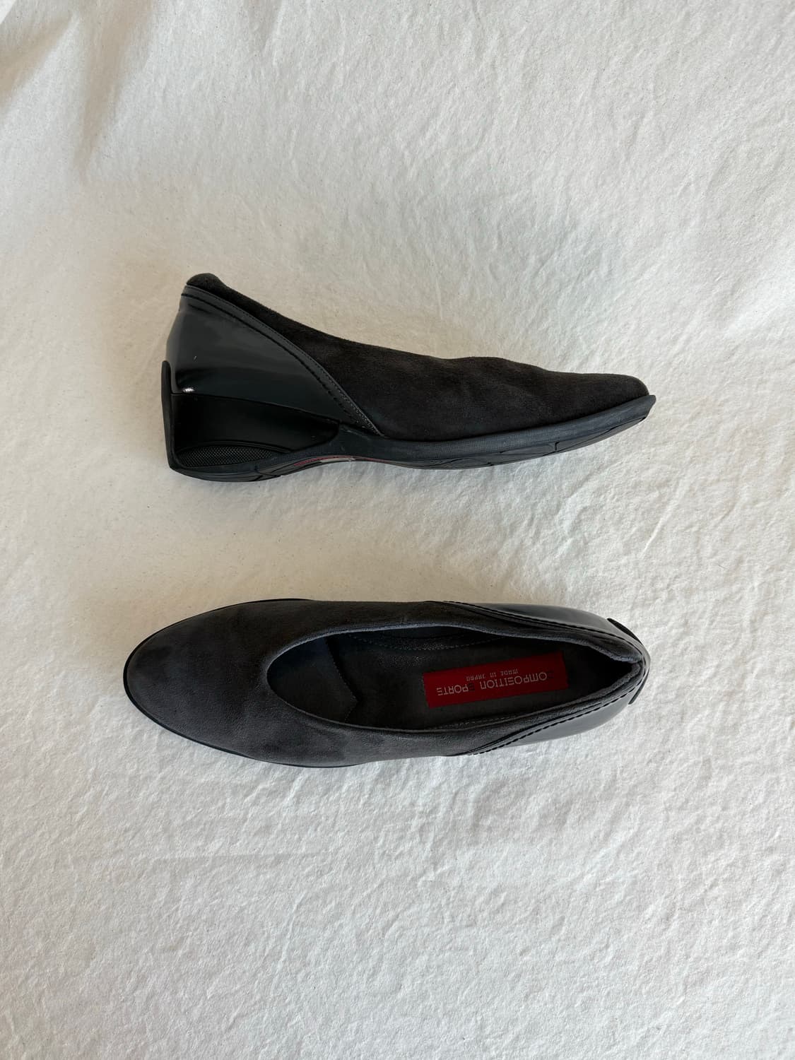 Composition Sports 스웨이드 웨지 펌프스 상품이미지4