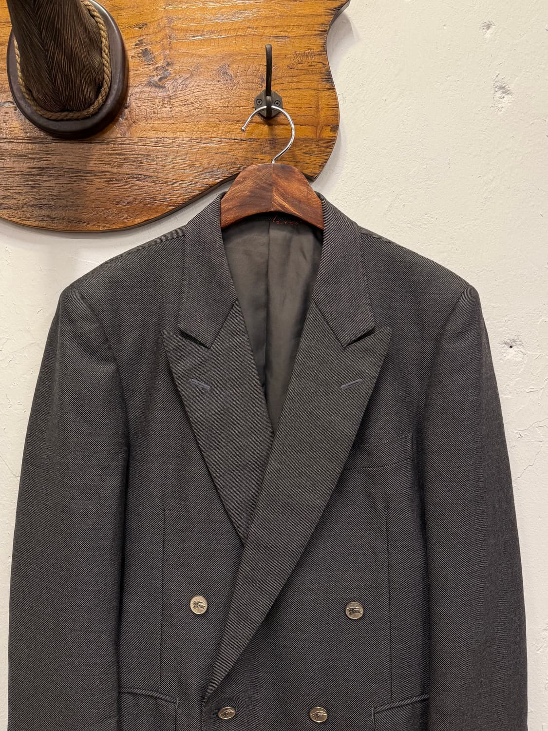 66) Burberrys Wool & Mohair Double-Breas 상품이미지1