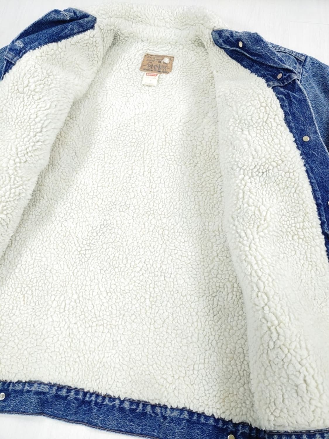 90년대 리바이스 우먼 77935-8206 데님코트 M 상품이미지8