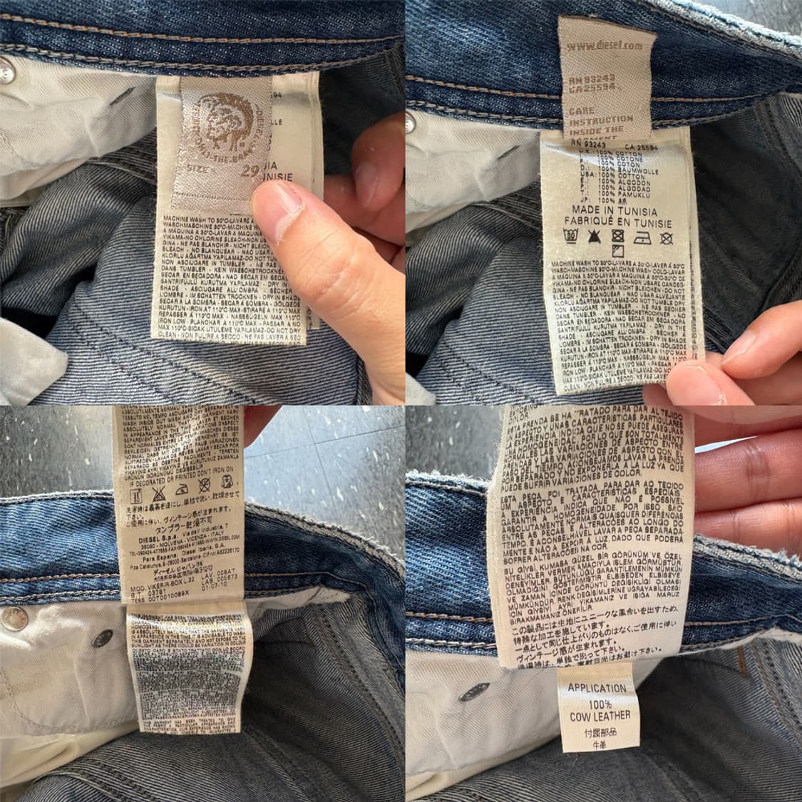 Diesel Viker R-Box Regular Straight Jean 상품이미지10