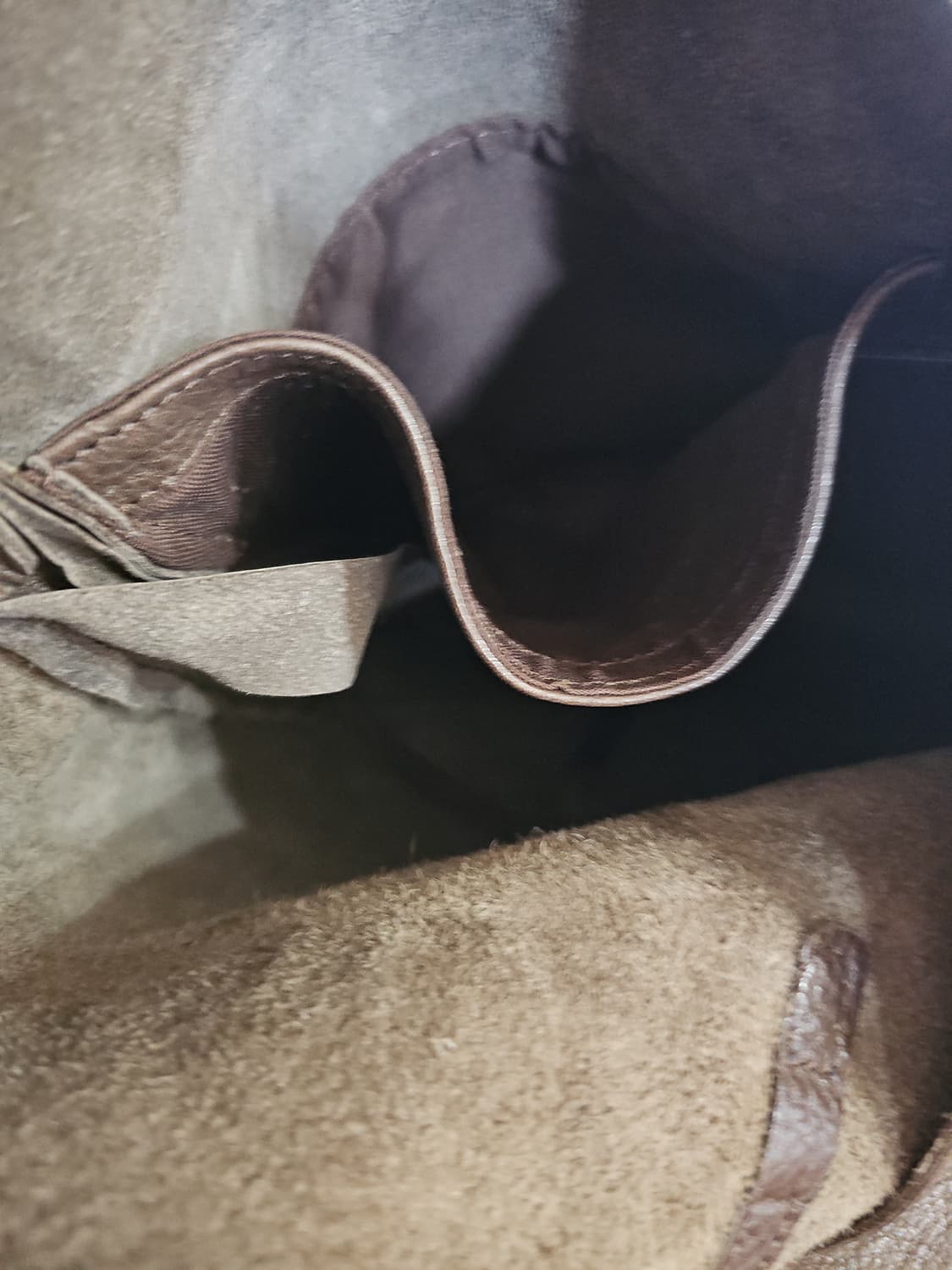 SCAPA 빈티지 보헤미안 가죽 레더 호보백 숄더백 상품이미지7