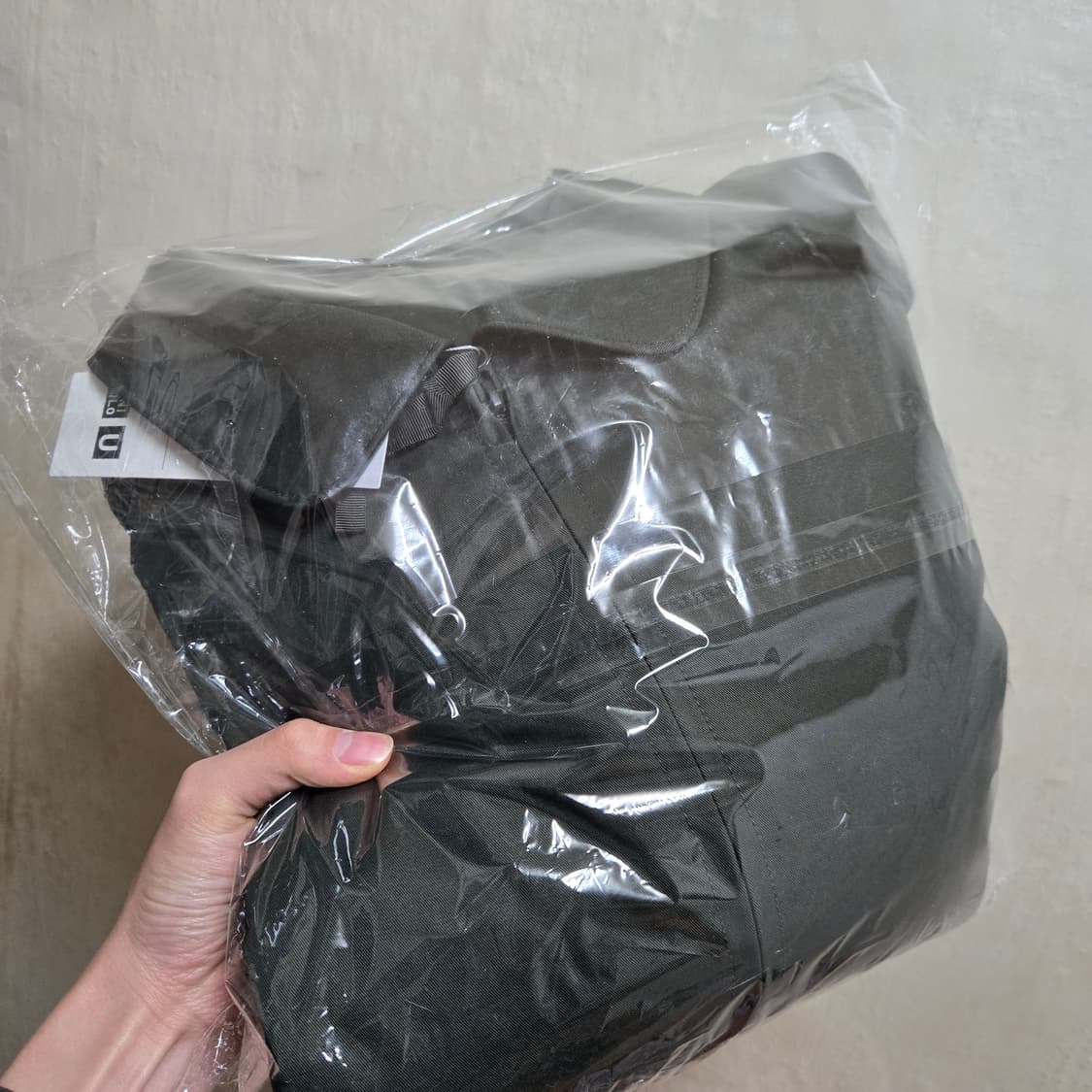 유니클로U 퍼프테크 쇼트블루종 상품이미지4