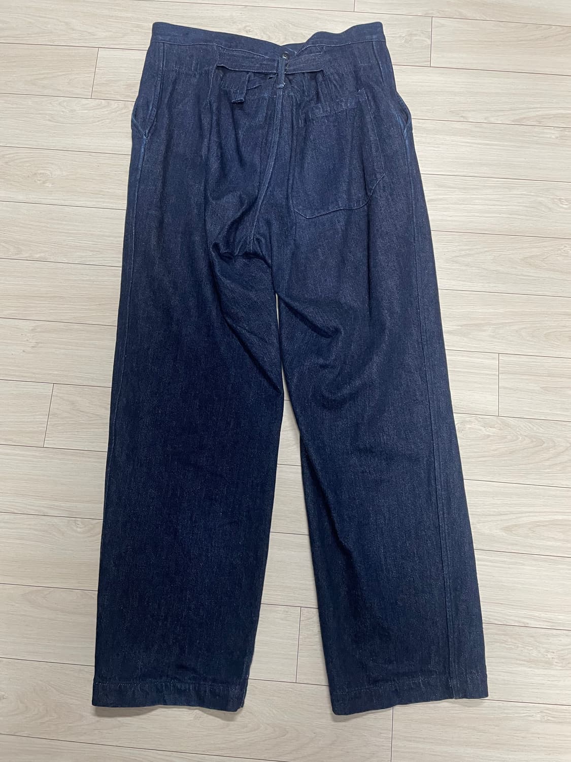 코모리 데님 오버팬츠(네이비/2사이즈) 상품이미지3