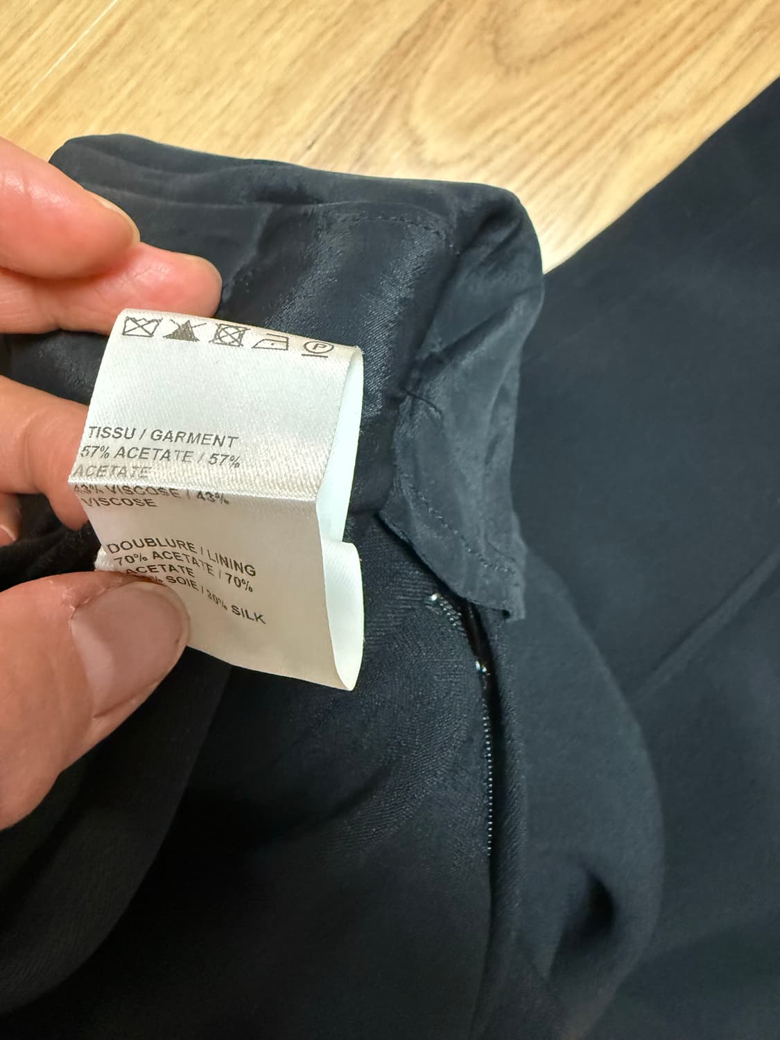 끌로에 블랙 슬랙스 36 상품이미지2