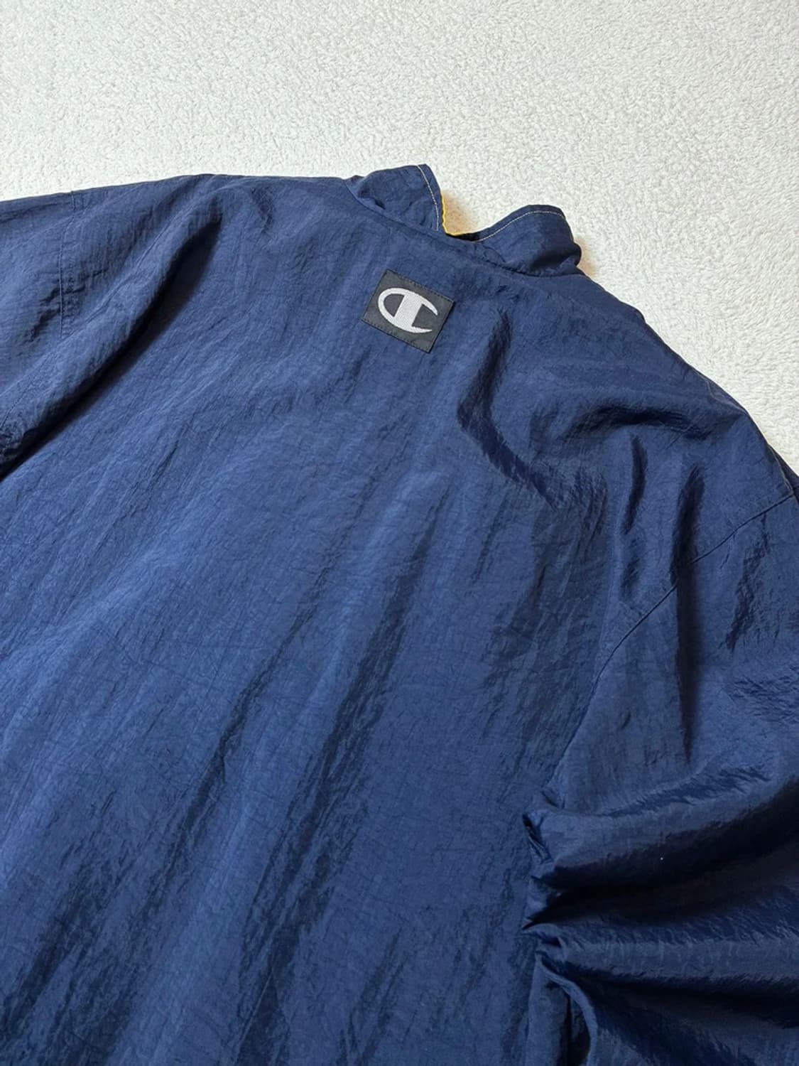 챔피온 90's 하프집 오버핏 웜업 자켓 PN7178 상품이미지7