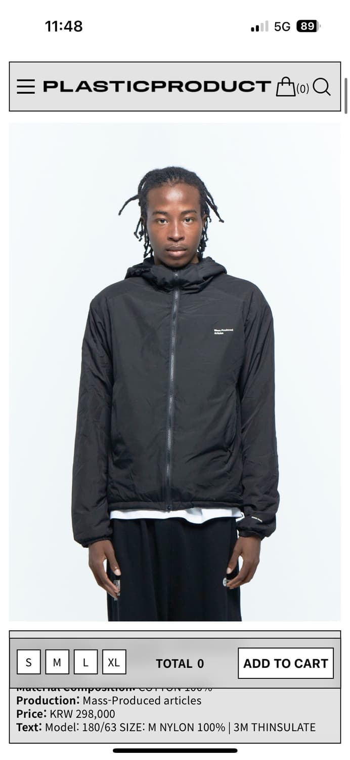 교신원해요  플라스틱 프로덕트 MPa linerjacket (s)>(m) 상품이미지1