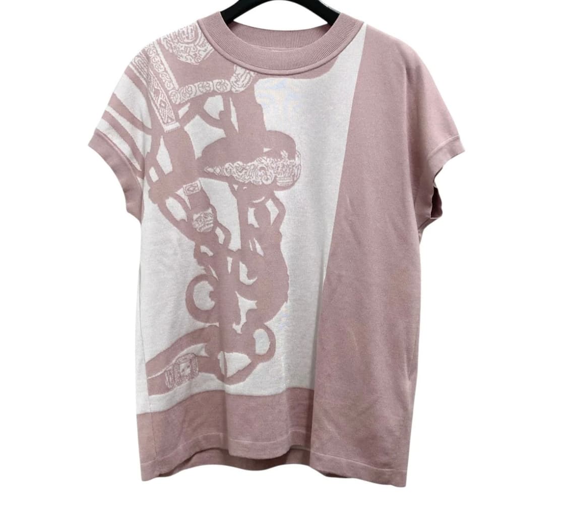 에르메스 브리드가라 숏 슬리브 스웨터 상품이미지2