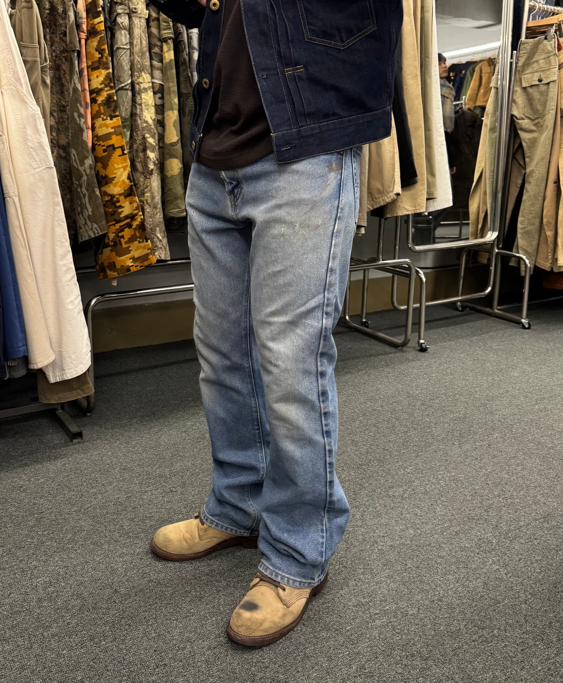 34)리바이스 517 빈티지 중청 부츠컷 데님팬츠 상품이미지1