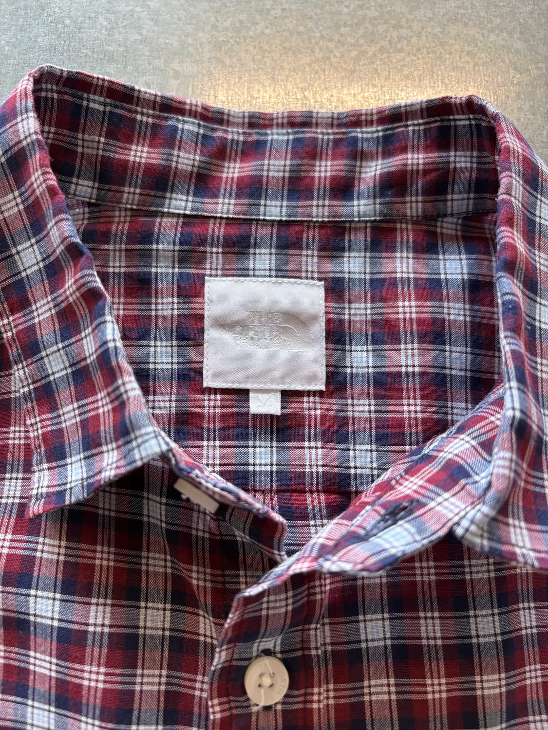 North Face check shirt 상품이미지4