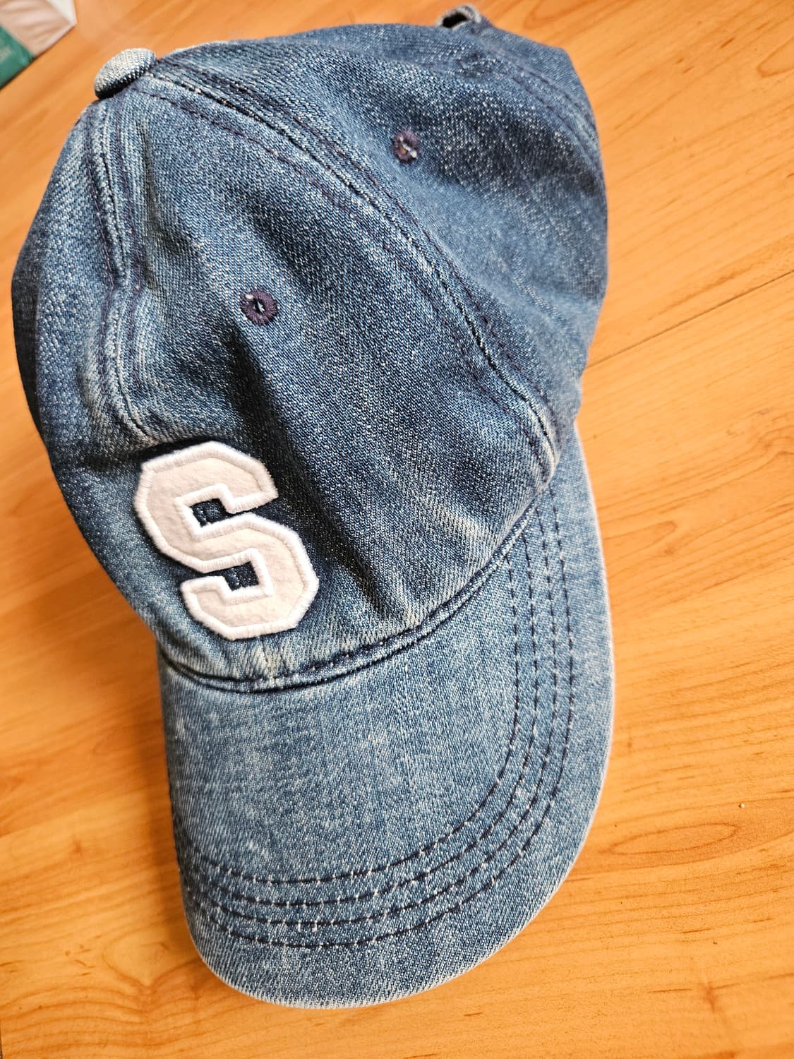 미착용)slazenger 슬래진저 데님 볼캡 청모자 상품이미지2