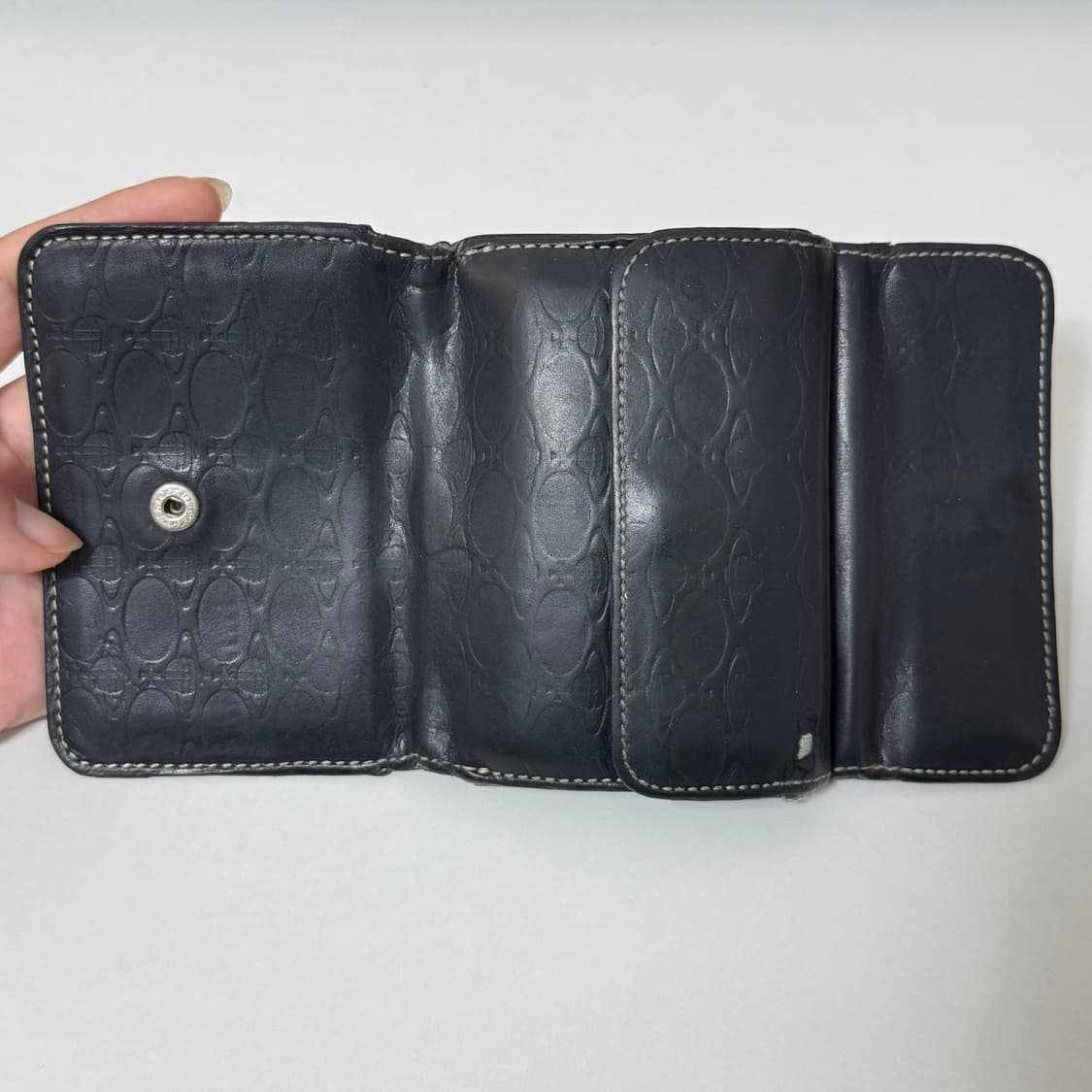 Vivianne Westwood 패턴 반지갑 상품이미지4