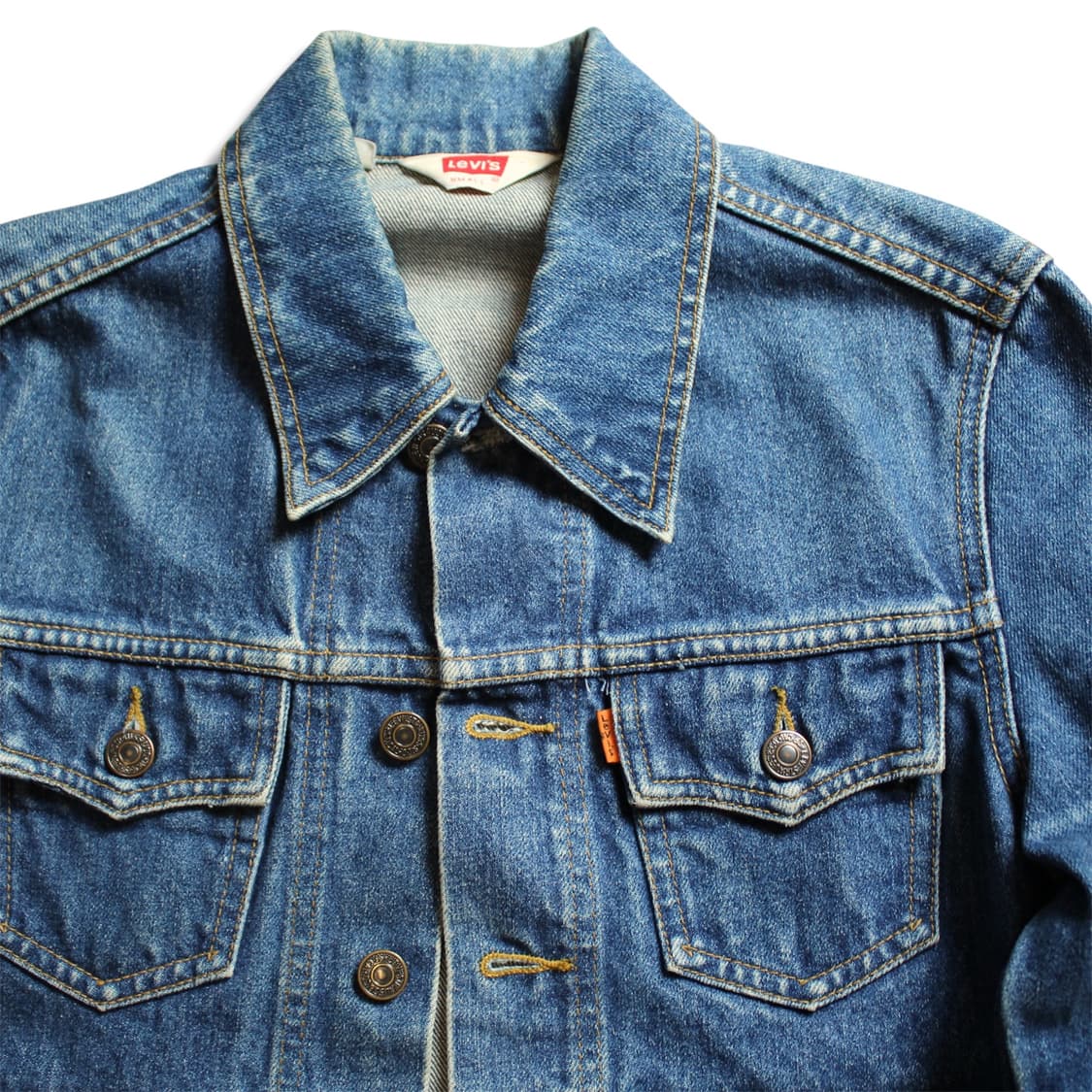 90s Levis70696 Orange Tab 3rd Trucker 상품이미지7