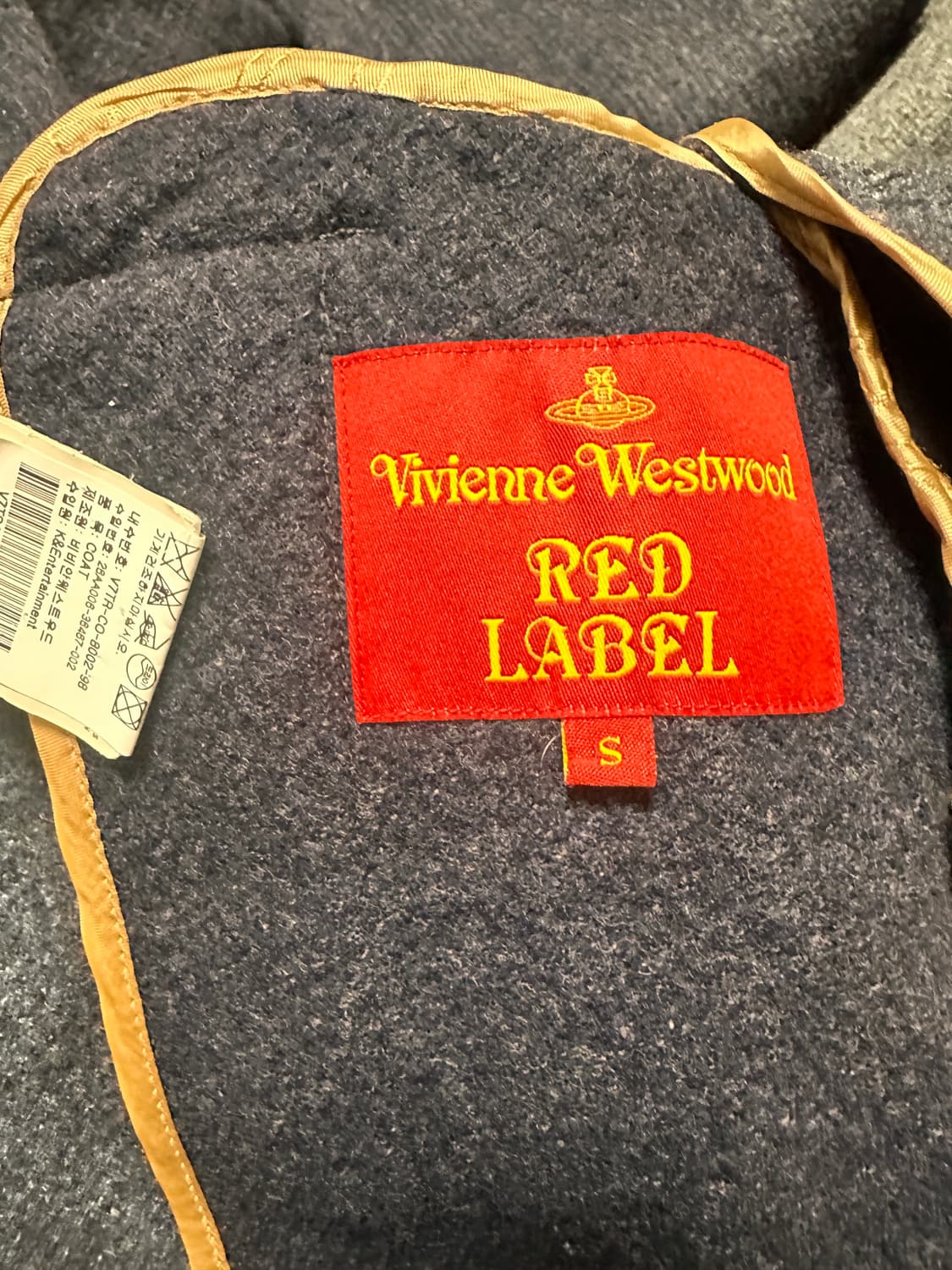 비비안웨스트우드 레드라벨 울코트 상품이미지7