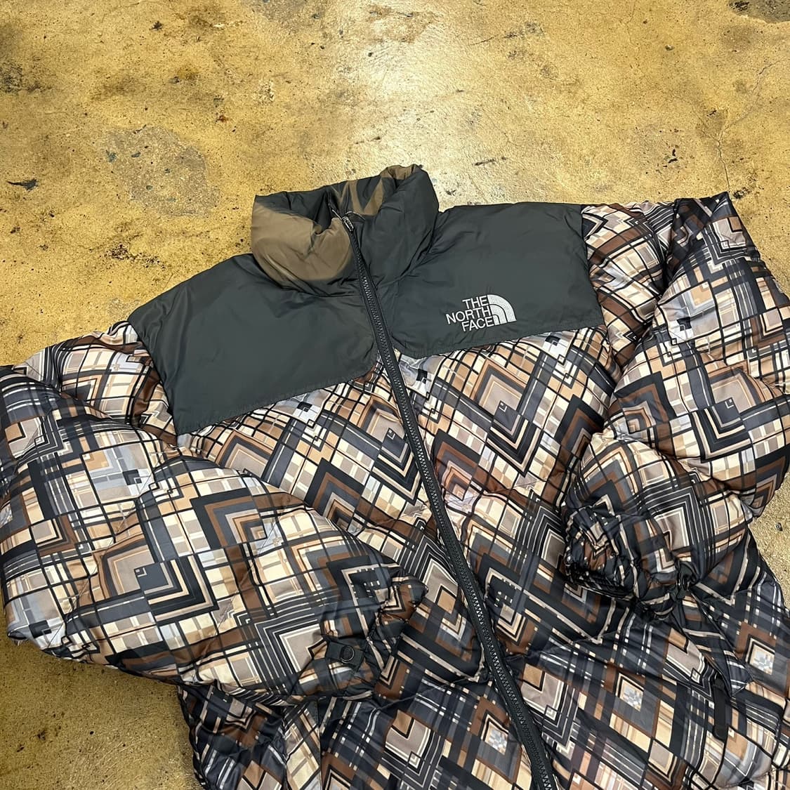 [정품/95,m] 노스페이스 한정판 패턴 눕시 b14 상품이미지1