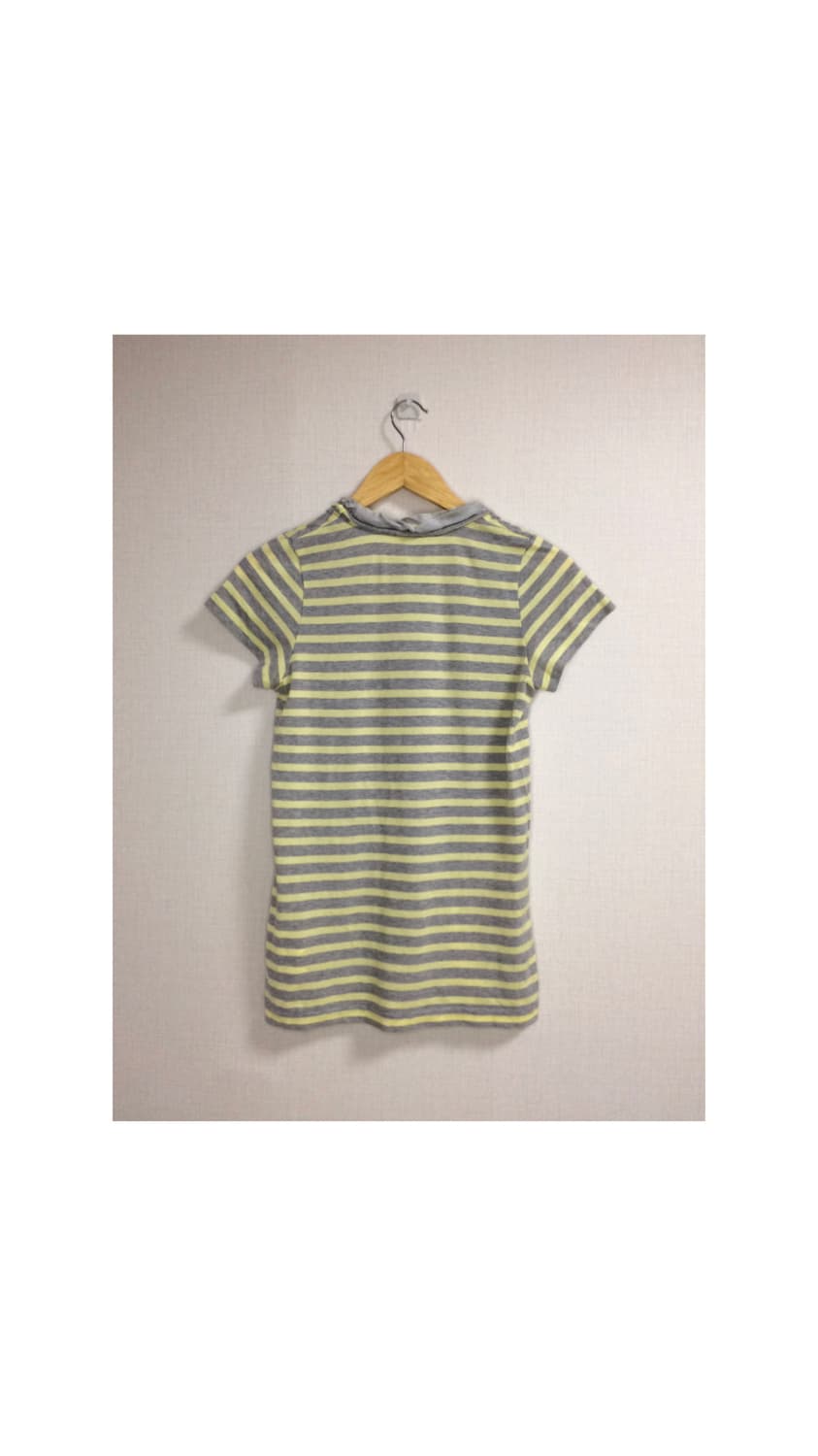 Sacai luck 사카이럭 옐로우 스트라이프 반팔 상품이미지4