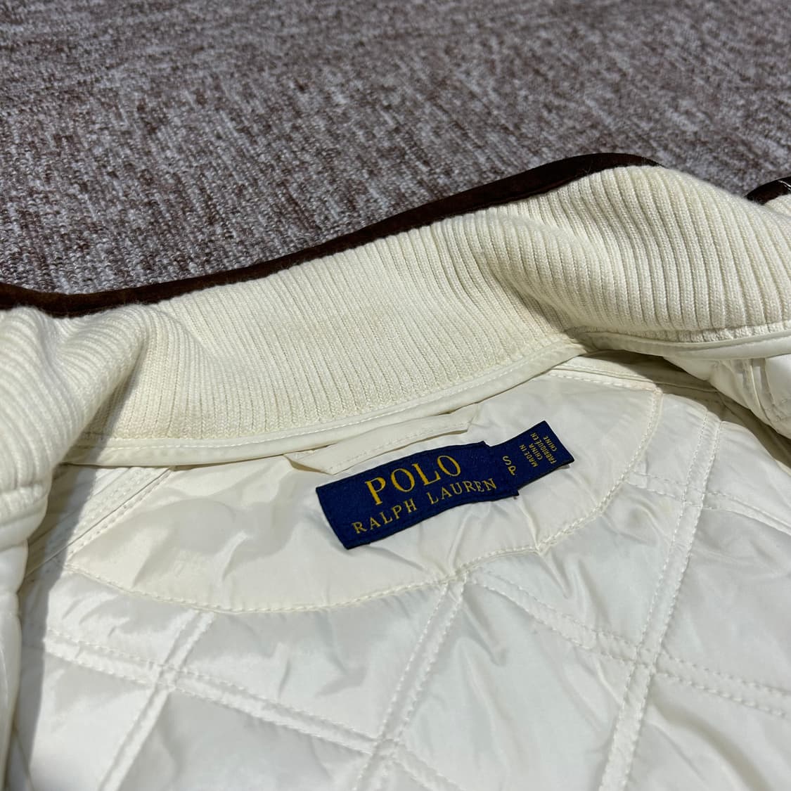 여S) 폴로 랄프로렌 퀼팅 조끼 베스트 화이트 2way 상품이미지9