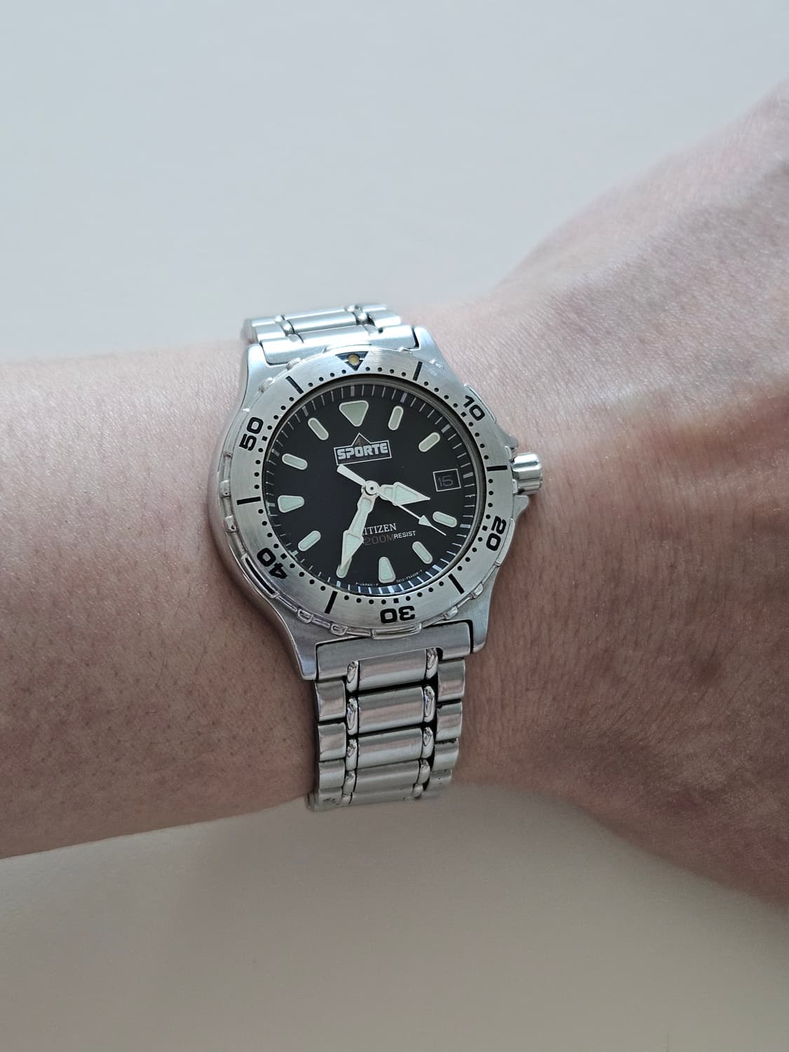 빈티지 시티즌 스포르테 메탈 남성 시계 상품이미지2