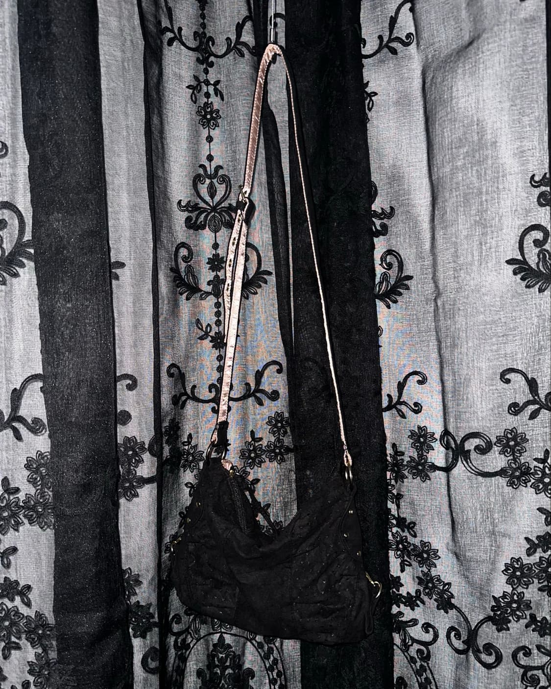 Lovely black cross bag 상품이미지4