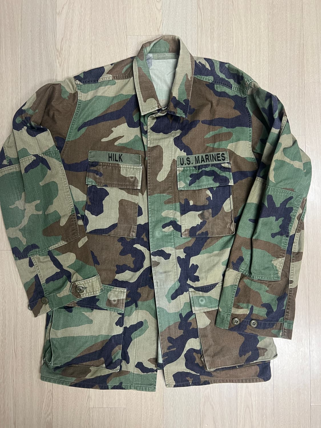 미군 해병대 우드랜디 BDU 자켓 상품이미지1