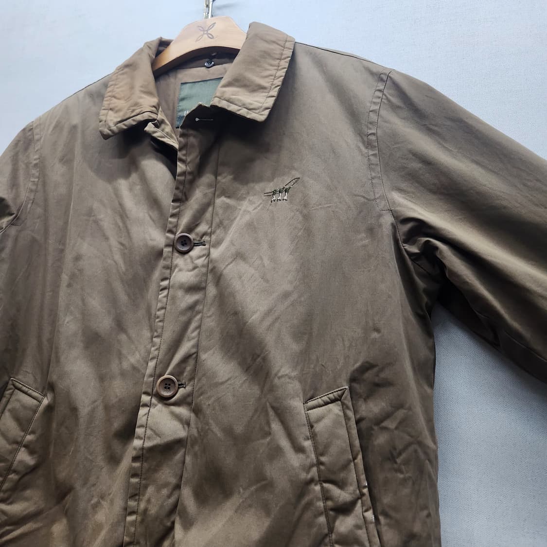 헨리코튼 로고 브라운 자켓(안감폴리) XL 상품이미지2