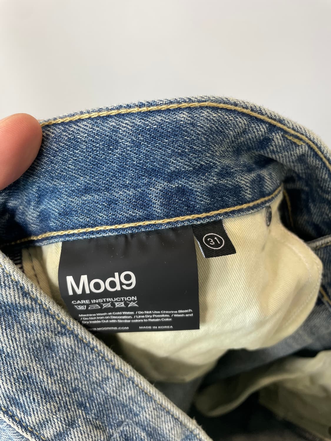 (31) 모드나인 Mod7w 턴미온 데님 팬츠 상품이미지7