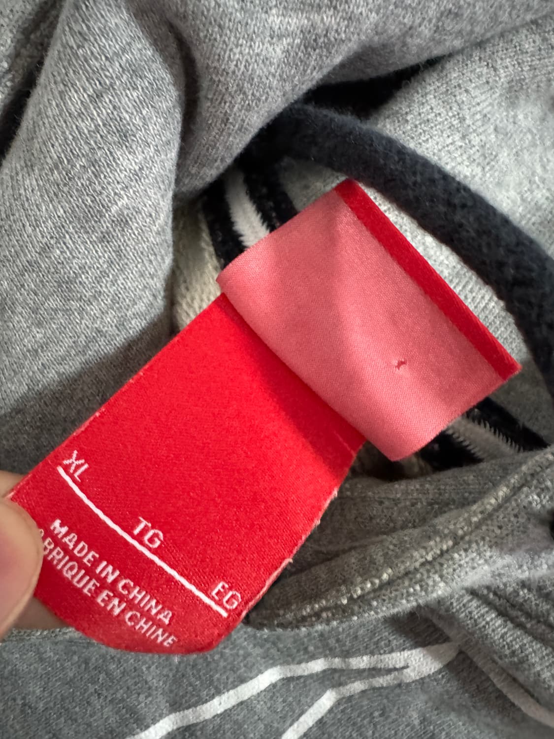 나이키 올드스쿨 빅 프린팅 스웻 후드티 L 상품이미지3