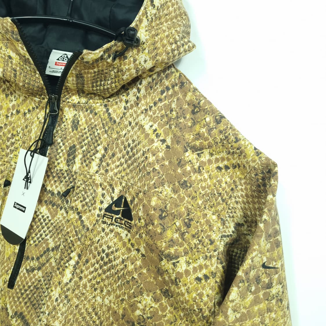 나이키 ACG x 슈프림 데님 풀오버 스네이크 스킨 KC 레이블 상품이미지2