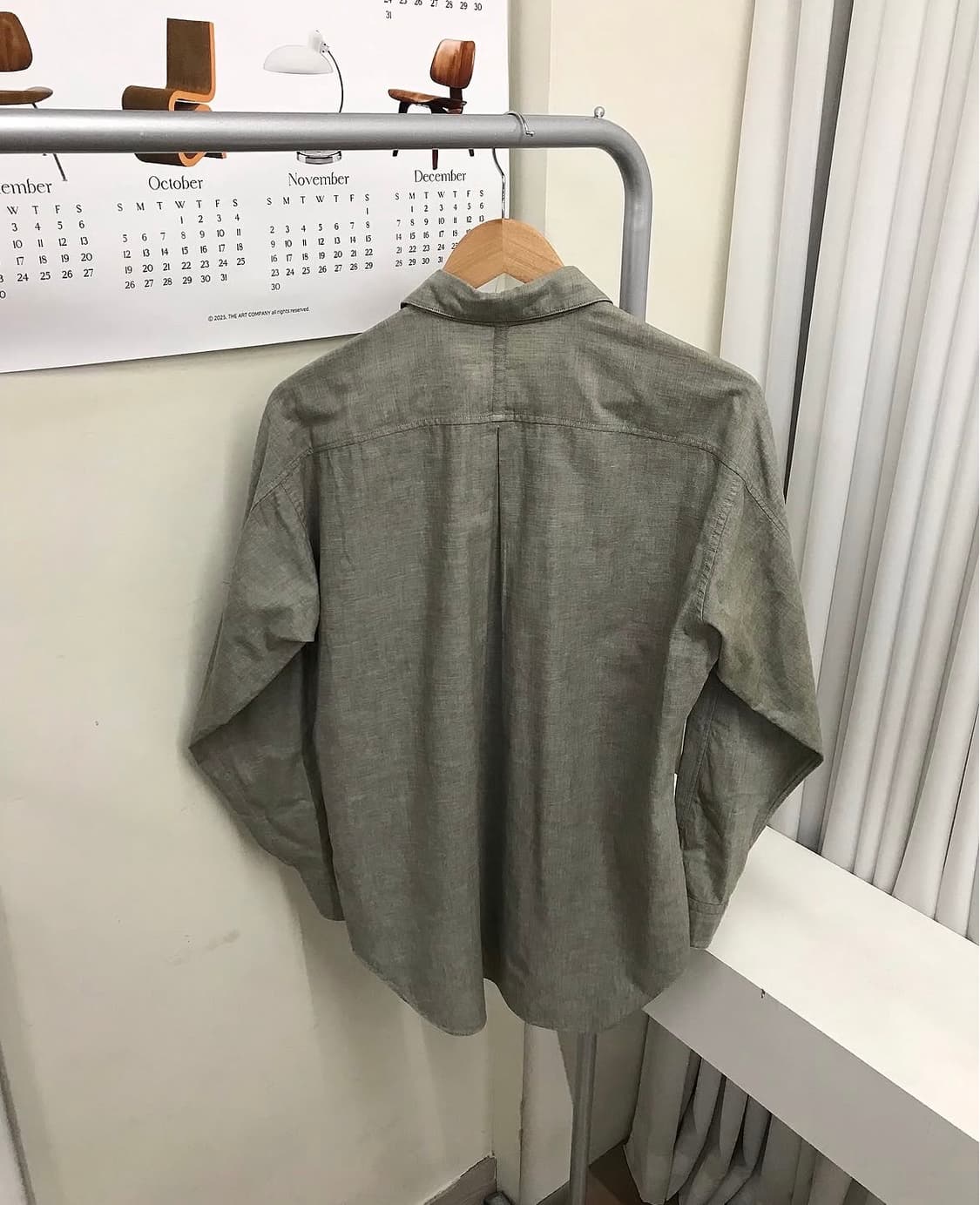 이세이미야케 투포켓 린넨 셔츠 상품이미지3
