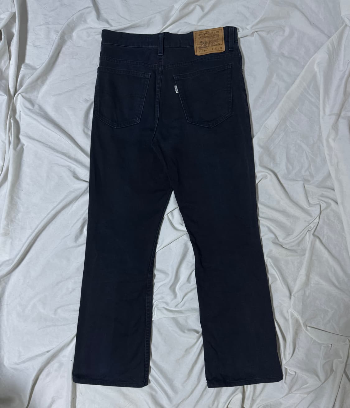 90s 리바이스 517 블랙 부츠컷 팬츠 상품이미지1