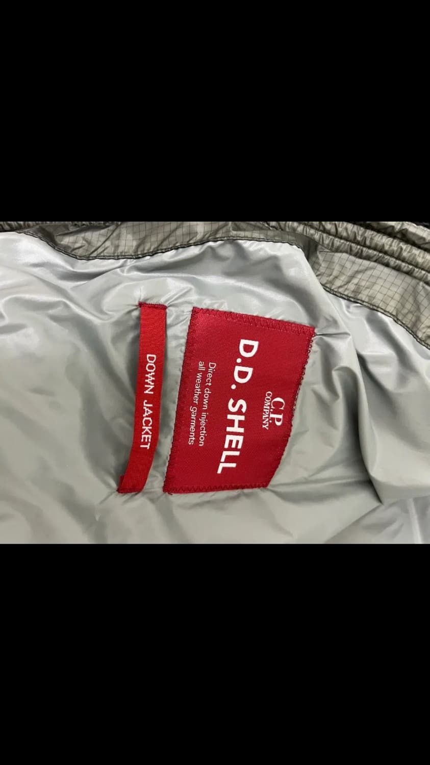 cp컴퍼니 dd쉘 패딩 그레이 상품이미지5